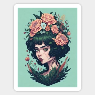 Flower Girl Sticker